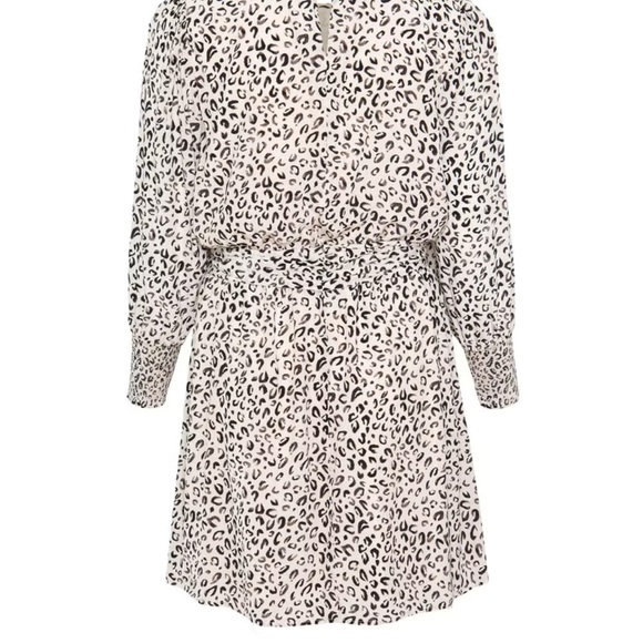 11 Honore Collection Valentina Animal Print Skater Dress SZ 14 - Picture 2 of 16